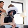 A client receives massage from an MT.